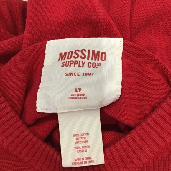 Mossimo Men Size SM Cotton Ugly Christmas Sweater Take Me Gnome Tonight Red - Picture 6 of 8